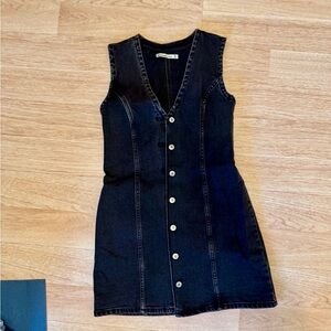 Abercrombie Black Denim Dress